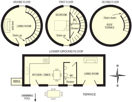 Floorplan 3 levels